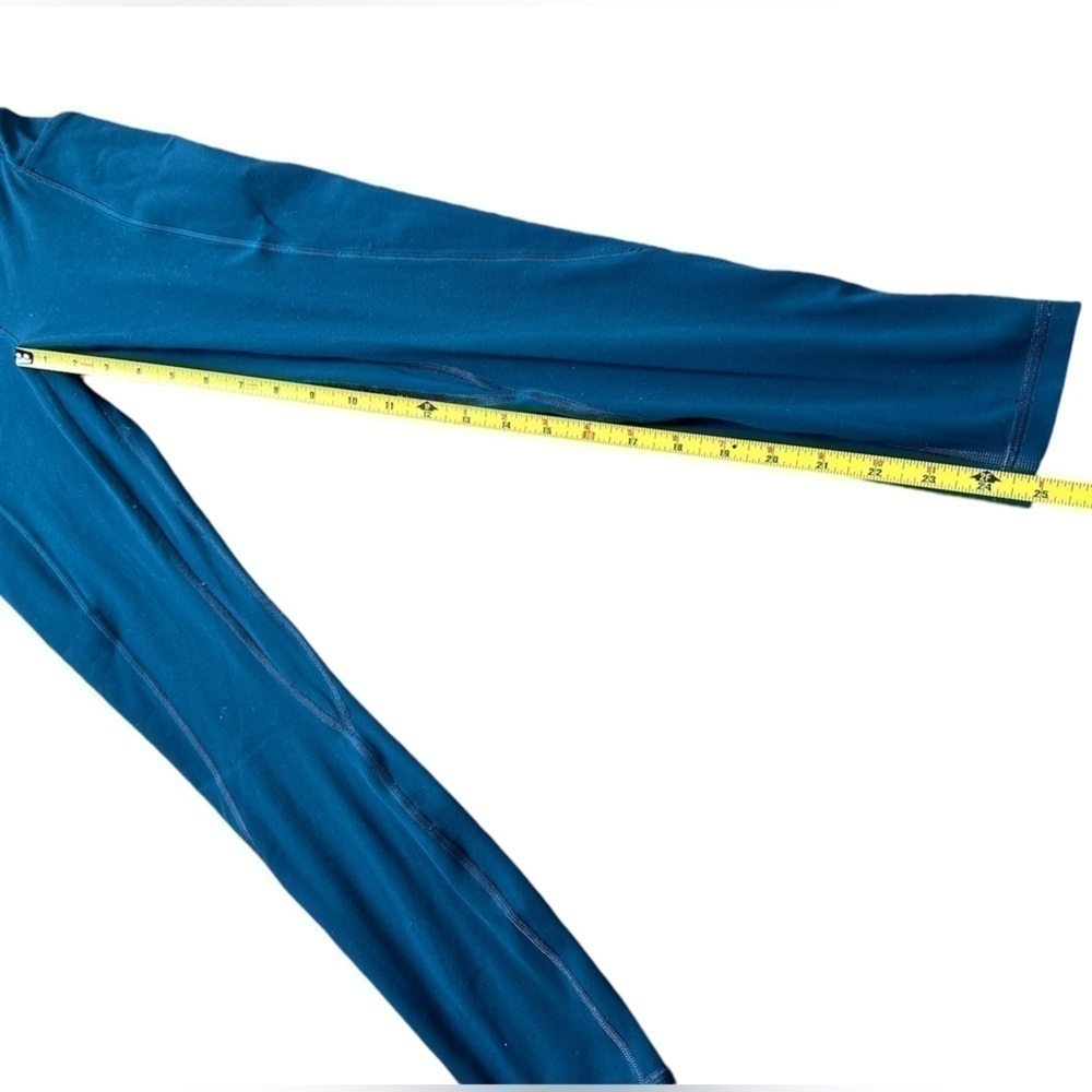 Lululemon Align High Rise Crop with Pockets 25" Size 2 Blue - Picture 9 of 10